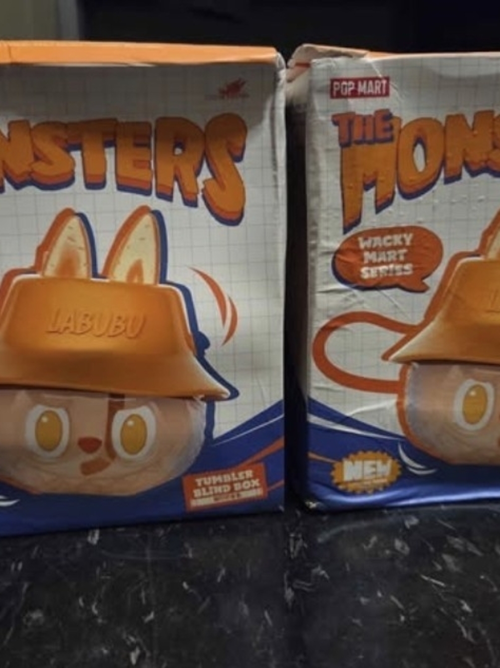 Pop Mart The Monsters Wacky Mart Tumbler Blind Box (2 boxes unopened)